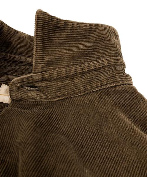 COLINA（コリーナ）COLINA (コリーナ) コーデュロイシャツ ブラウン サイズ:ＳＩＺＥ　Ｌの古着・服飾アイテム