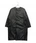 FORK&SPOON（フォーク＆スプーン）の古着「Soronaステッチレスコート」｜ブラック