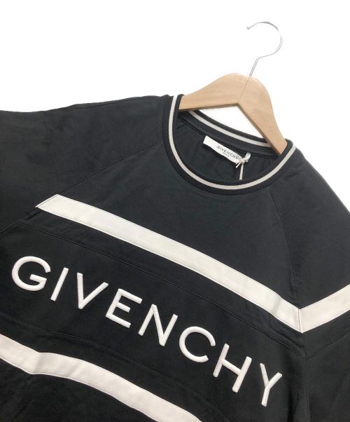 GIVENCHY（ジバンシィ）GIVENCHY (ジバンシィ) 4G コントラスト スリム Tシャツ ブラック×ホワイト サイズ:Ｍの古着・服飾アイテム