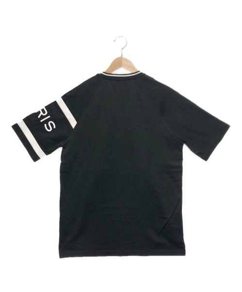 GIVENCHY（ジバンシィ）GIVENCHY (ジバンシィ) 4G コントラスト スリム Tシャツ ブラック×ホワイト サイズ:Ｍの古着・服飾アイテム