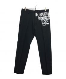 DSQUARED2（ディースクエアード）の古着「Chic stretch wool Cigarette Fit」｜ブラック