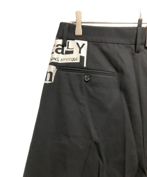 DSQUARED2（ディースクエアード）DSQUARED2 (ディースクエアード) Chic stretch wool Cigarette Fit ブラック サイズ:48 未使用品の古着・服飾アイテム