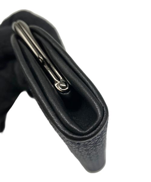 印傳屋（インデンヤ）印傳屋 (インデンヤ) 親子がま口財布 ネイビーの古着・服飾アイテム