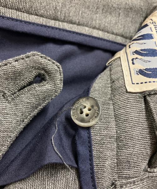 giab's ARCHIVIO（ジャブス アルキヴィオ）giab's ARCHIVIO (ジャブス アルキヴィオ) スラックスパンツ グレー サイズ:44の古着・服飾アイテム