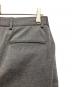 中古・古着 giab's ARCHIVIO (ジャブス アルキヴィオ) スラックスパンツ グレー サイズ:44：4000円