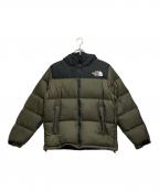 THE NORTH FACEザ ノース フェイス）の古着「ヌプシフーディー」｜オリーブ×ブラック