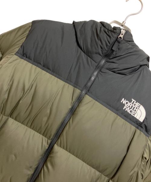 THE NORTH FACE（ザ ノース フェイス）THE NORTH FACE (ザ ノース フェイス) ヌプシフーディー オリーブ×ブラック サイズ:Lの古着・服飾アイテム