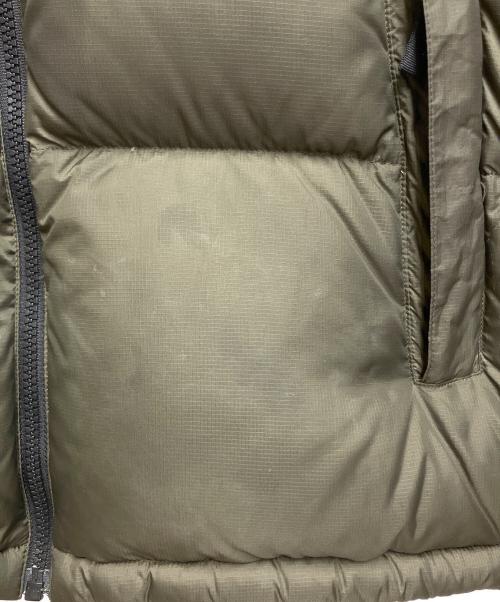 THE NORTH FACE（ザ ノース フェイス）THE NORTH FACE (ザ ノース フェイス) ヌプシフーディー オリーブ×ブラック サイズ:Lの古着・服飾アイテム