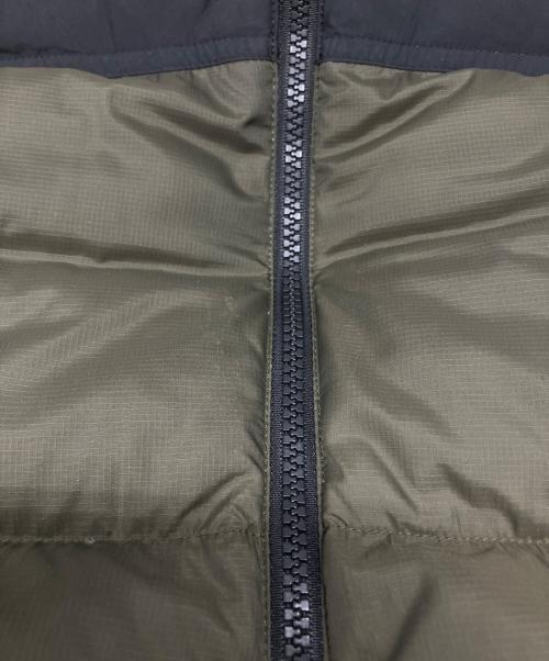 THE NORTH FACE（ザ ノース フェイス）THE NORTH FACE (ザ ノース フェイス) ヌプシフーディー オリーブ×ブラック サイズ:Lの古着・服飾アイテム