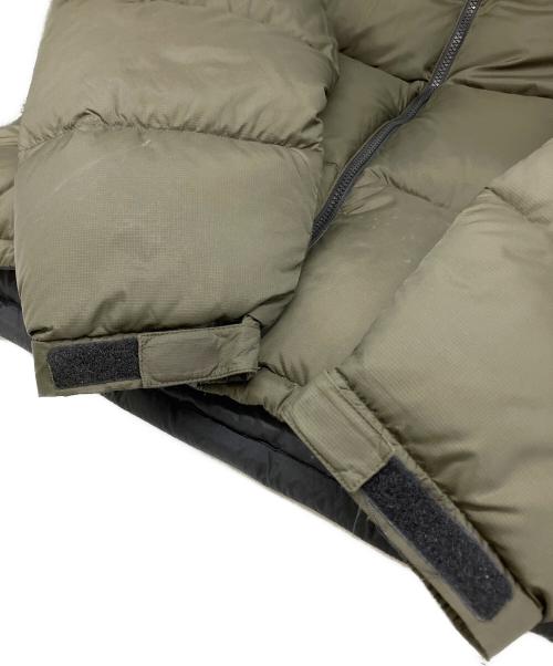 THE NORTH FACE（ザ ノース フェイス）THE NORTH FACE (ザ ノース フェイス) ヌプシフーディー オリーブ×ブラック サイズ:Lの古着・服飾アイテム