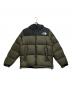 THE NORTH FACE（ザ ノース フェイス）の古着「ヌプシフーディー」｜オリーブ×ブラック