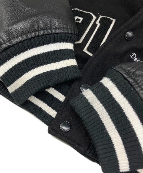 X-LARGE（エクストララージ）X-LARGE (エクストララージ) OG LOGO VARSITY JACKET ブラック サイズ:Lの古着・服飾アイテム