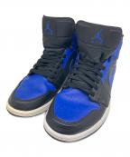NIKEナイキ）の古着「Air Jordan 1 Mid（エアジョーダン1 ミッド）」｜ブラック×ブルー