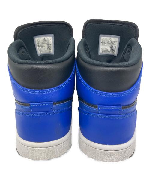 NIKE（ナイキ）NIKE (ナイキ) Air Jordan 1 Mid（エアジョーダン1 ミッド） ブラック×ブルー サイズ:SIZE 26.5の古着・服飾アイテム