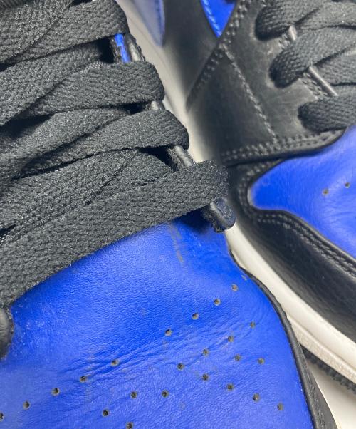 NIKE（ナイキ）NIKE (ナイキ) Air Jordan 1 Mid（エアジョーダン1 ミッド） ブラック×ブルー サイズ:SIZE 26.5の古着・服飾アイテム