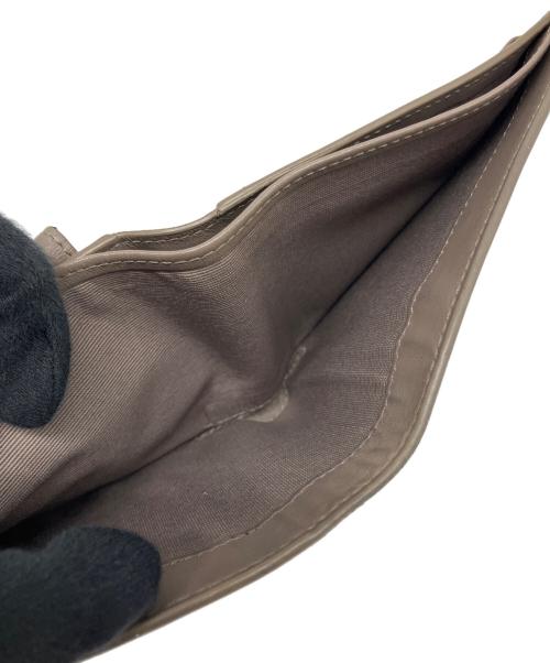 CELINE（セリーヌ）CELINE (セリーヌ) バイフォールドウォレット ベージュの古着・服飾アイテム