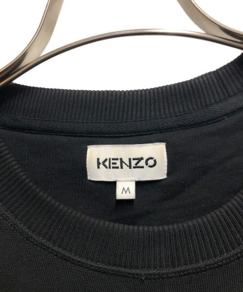 KENZO（ケンゾー）KENZO (ケンゾー) タイガー刺繍スウェット ブラック サイズ:Ｍの古着・服飾アイテム