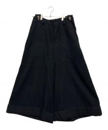 GROUND Y（グラウンドワイ）の古着「サスペンダーワイドパンツ」｜ブラック