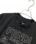 FENDI (フェンディ) クルーネックＴシャツ ブラック サイズ:S：14000円