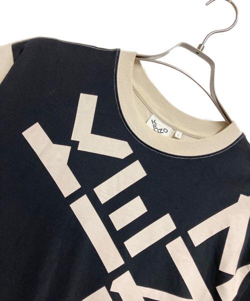 KENZO（ケンゾー）KENZO (ケンゾー) Sport 'Big X' T-Shirt ベージュ×ブラック サイズ:Sの古着・服飾アイテム