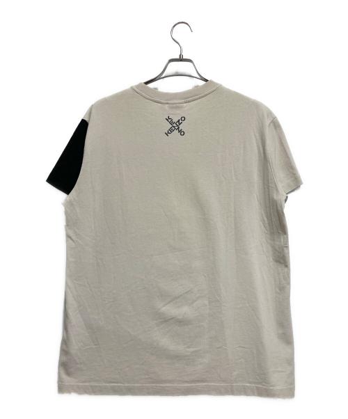 KENZO（ケンゾー）KENZO (ケンゾー) Sport 'Big X' T-Shirt ベージュ×ブラック サイズ:Sの古着・服飾アイテム