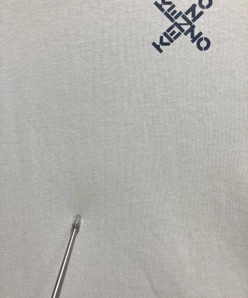 KENZO（ケンゾー）KENZO (ケンゾー) Sport 'Big X' T-Shirt ベージュ×ブラック サイズ:Sの古着・服飾アイテム