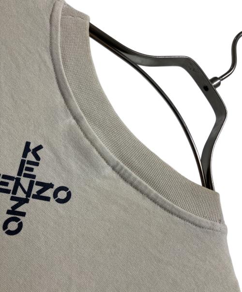 KENZO（ケンゾー）KENZO (ケンゾー) Sport 'Big X' T-Shirt ベージュ×ブラック サイズ:Sの古着・服飾アイテム