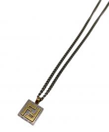 FENDI（フェンディ）の古着「ネックレス」｜シルバー×ゴールド