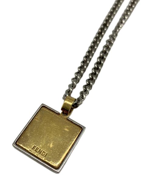 FENDI（フェンディ）FENDI (フェンディ) ネックレス シルバー×ゴールドの古着・服飾アイテム