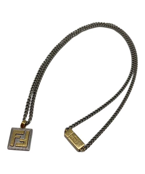 FENDI（フェンディ）FENDI (フェンディ) ネックレス シルバー×ゴールドの古着・服飾アイテム