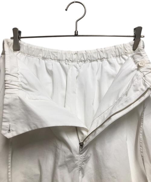 CLAINE（クライン）CLAINE (クライン) COTTON PARACHUTE PANTS ホワイト サイズ:2の古着・服飾アイテム
