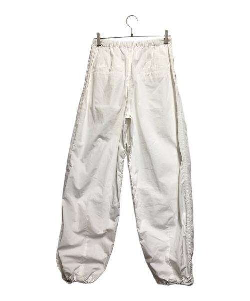 CLAINE（クライン）CLAINE (クライン) COTTON PARACHUTE PANTS ホワイト サイズ:2の古着・服飾アイテム