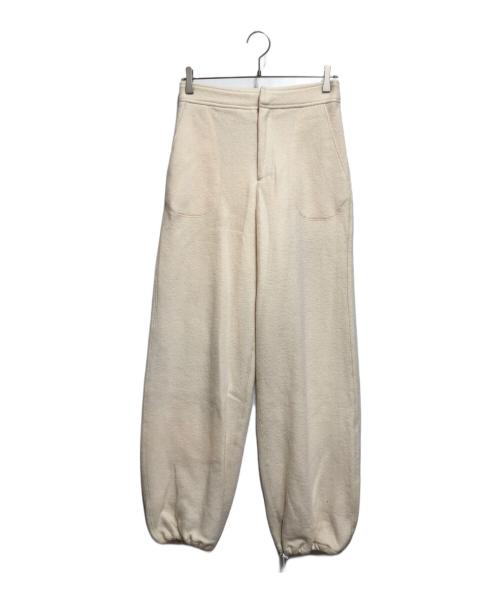 TODAYFUL（トゥデイフル）TODAYFUL (トゥデイフル) Drawstring Wool Pants ホワイト サイズ:ＳＩＺＥ３８の古着・服飾アイテム
