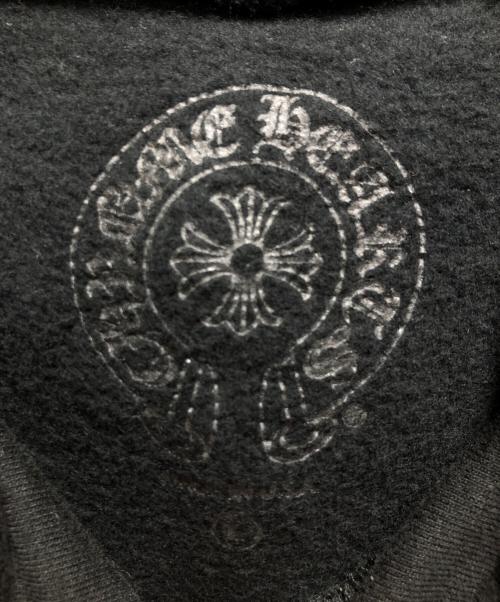 CHROME HEARTS（クロムハーツ）CHROME HEARTS (クロムハーツ) ホースシューバックプリントプルオーバーパーカー ブラック サイズ:Lの古着・服飾アイテム