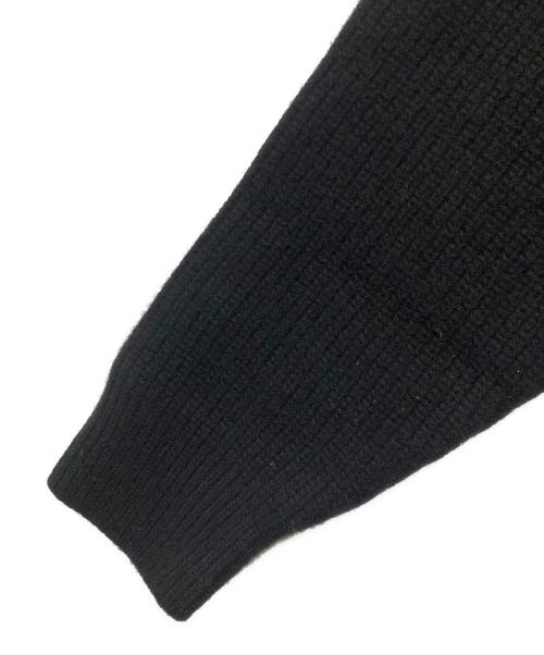 CELINE（セリーヌ）CELINE (セリーヌ) ニットパーカー ブラック サイズ:Sの古着・服飾アイテム