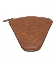 LOEWE（ロエベ）の古着「トライアングルコインケース」｜ブラウン