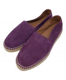 TOMORROW LAND（トゥモローランド）の古着「ゴートスエード エスパドリーユ」｜パープル