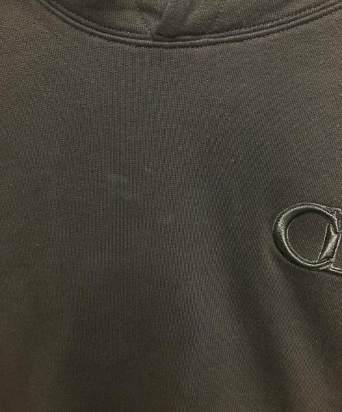 Dior（ディオール）DIOR (ディオール) CDロゴ コットン パーカー ブラック サイズ:Ｍの古着・服飾アイテム