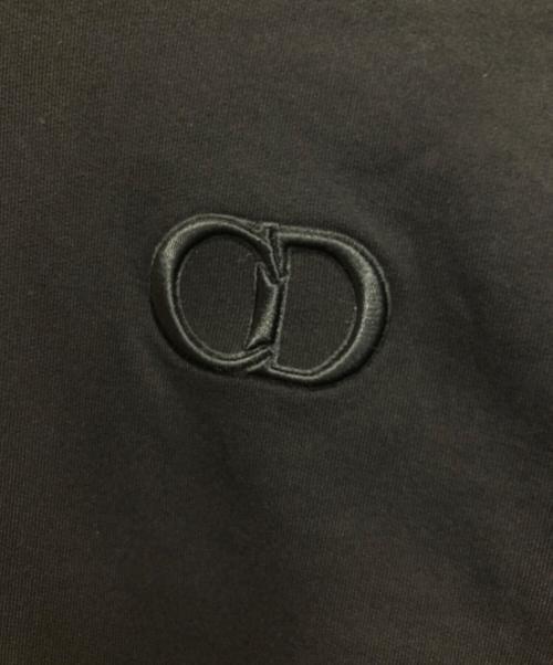 Dior（ディオール）DIOR (ディオール) CDロゴ コットン パーカー ブラック サイズ:Ｍの古着・服飾アイテム