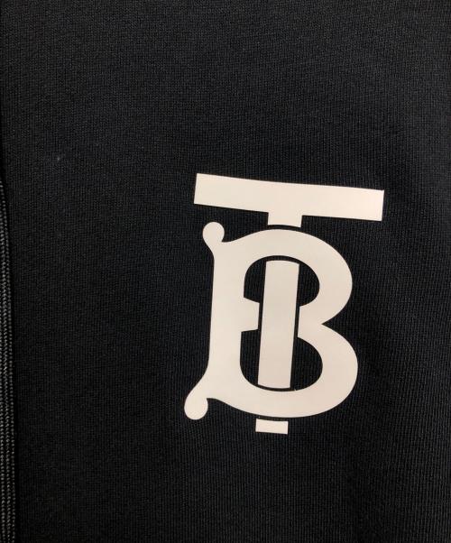 BURBERRY（バーバリー）BURBERRY (バーバリー) モノグラムモチーフ コットン フーディー ブラック サイズ:Ｍの古着・服飾アイテム