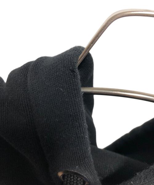 BURBERRY（バーバリー）BURBERRY (バーバリー) モノグラムモチーフ コットン フーディー ブラック サイズ:Ｍの古着・服飾アイテム