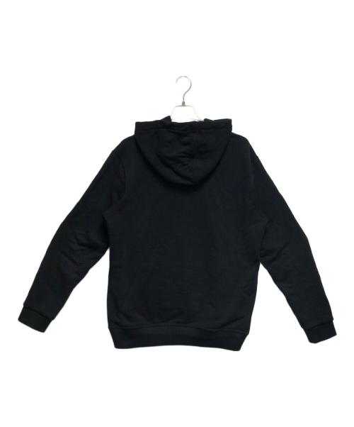 BURBERRY（バーバリー）BURBERRY (バーバリー) モノグラムモチーフ コットン フーディー ブラック サイズ:Ｍの古着・服飾アイテム