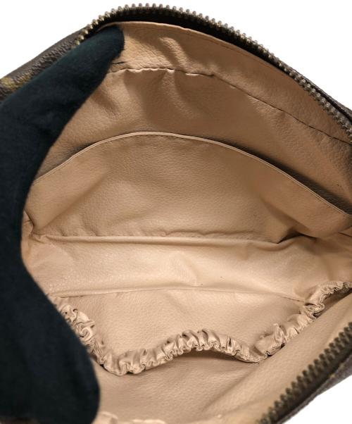 LOUIS VUITTON（ルイ ヴィトン）LOUIS VUITTON (ルイ ヴィトン) コスメポーチ ブラウンの古着・服飾アイテム