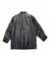 D'HOMME A HOMME (ドムアオム) レザージャケット ブラック サイズ:SIZE 44：4000円