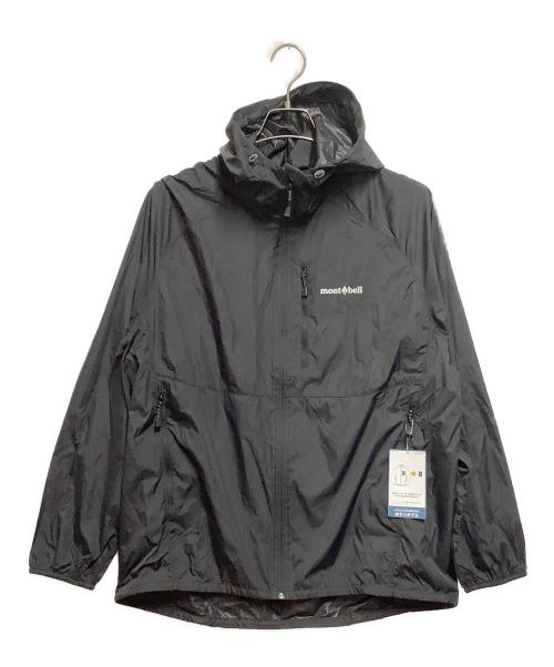 mont-bell（モンベル）mont-bell (モンベル) ウィンドブラストパーカ ブラック サイズ:ＳＩＺＥ　Ｌの古着・服飾アイテム