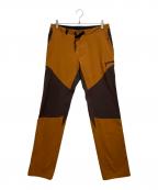 mont-bellモンベル）の古着「マウンテンガイド パンツ」｜オレンジ×ブラウン