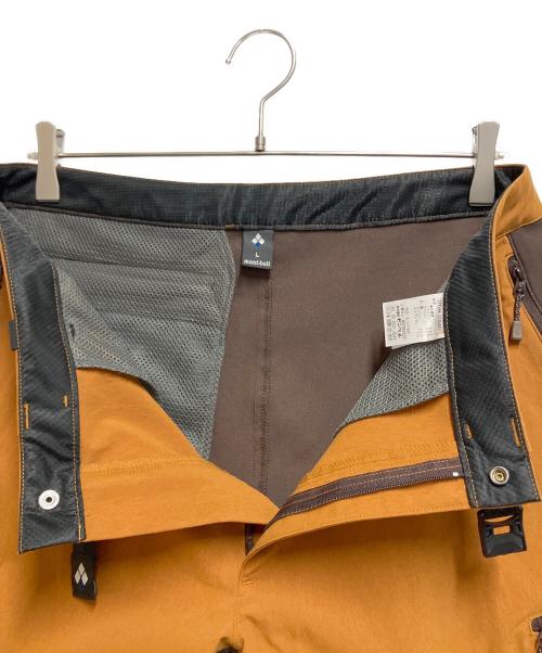 mont-bell（モンベル）mont-bell (モンベル) マウンテンガイド パンツ オレンジ×ブラウン サイズ:Lの古着・服飾アイテム