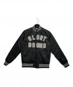 COOTIEクーティー）の古着「Ballgame Satin Jacket（ナイロンスタジャン）」｜ブラック