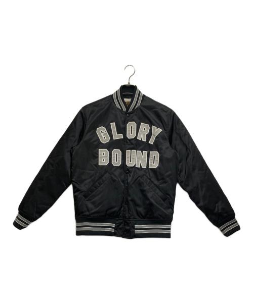 COOTIE（クーティー）COOTIE (クーティー) Ballgame Satin Jacket（ナイロンスタジャン） ブラック サイズ:Ｍの古着・服飾アイテム