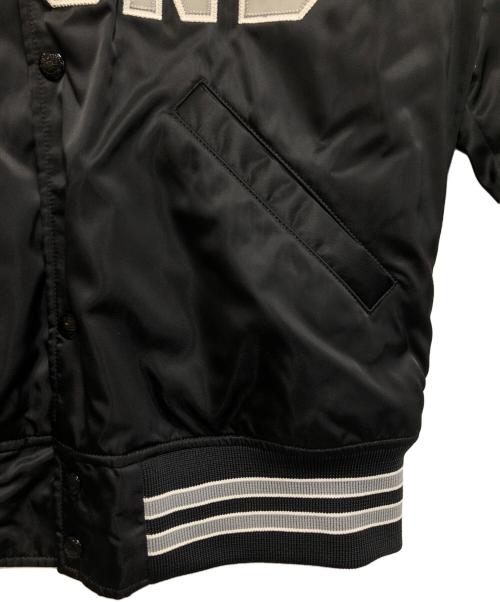 COOTIE（クーティー）COOTIE (クーティー) Ballgame Satin Jacket（ナイロンスタジャン） ブラック サイズ:Ｍの古着・服飾アイテム